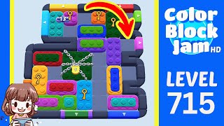 Soluzione del Livello 715 di Color Block Jam