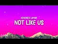 Kendrick Lamar Not Like Us Super Bowl Performance Lyrics