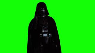 Darth Vader "I find your lack of faith disturbing" Star Wars green screen