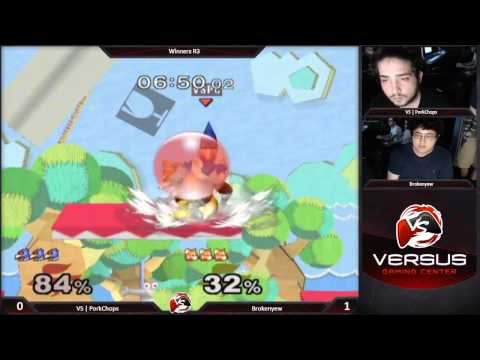 VS Weekly 2/26/15 - VS | Porkchops (Falco/Green Fox) vs Brokenyew (Red Fox) - Melee