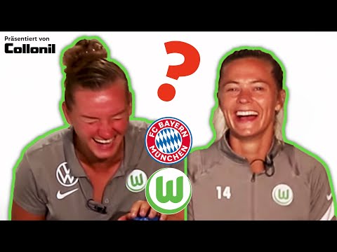 Popp & Pajor vs. Rolfö & Janssen | SPIELTAGSQUIZ vor Bayern München - VfL Wolfsburg