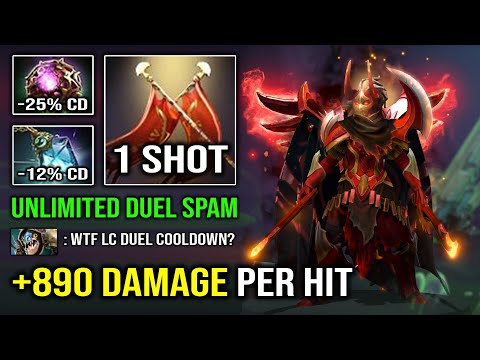 +890 DAMAGE PER HIT Nonstop Duel Hunt 1 Shot Duel Legion Commander OP Hit Like a Truck Dota 2