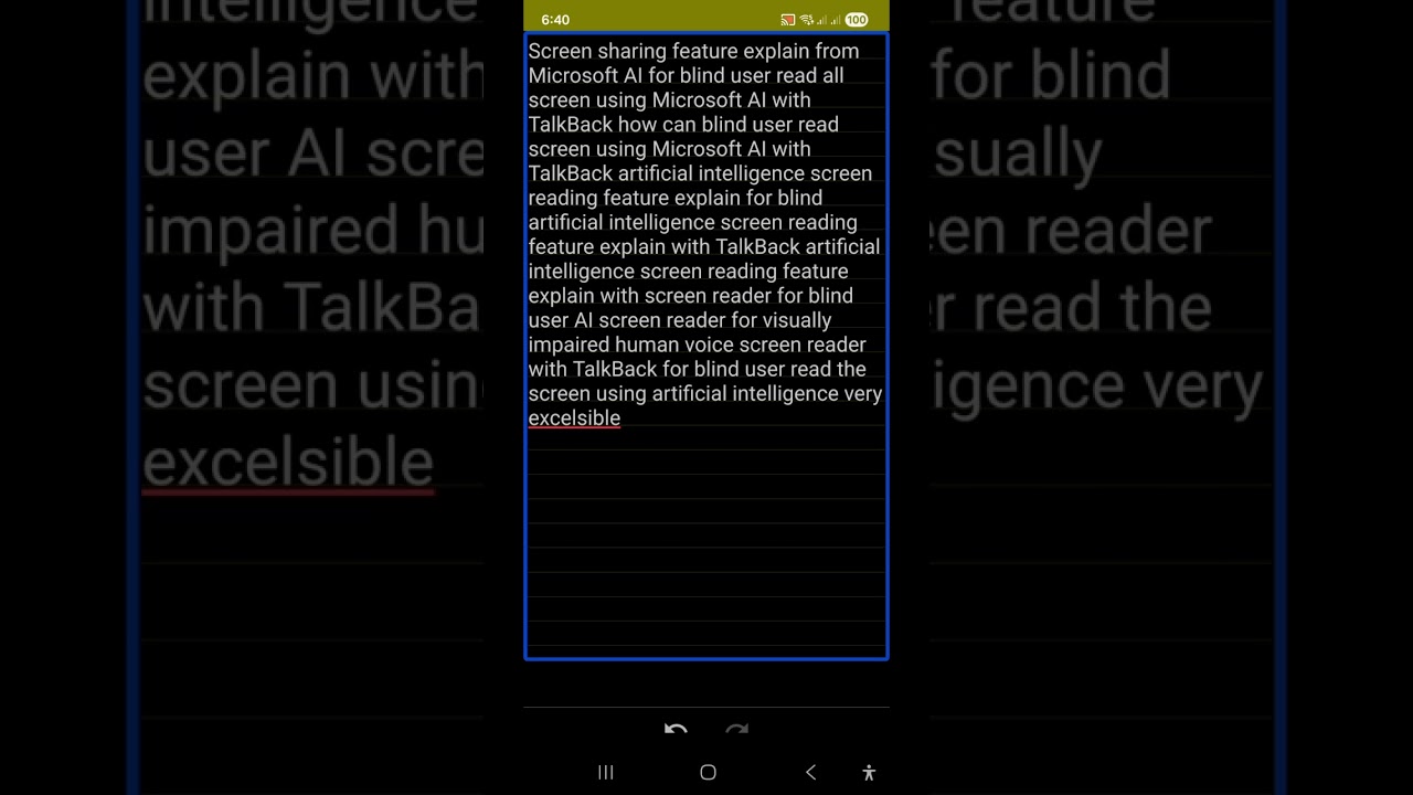Read all screen content using AI human voices Copilot AI screen reading very accessible TTS voice