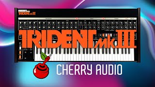 Video thumbnail for Cherry Audio | Trident Mk III Synthesizer by Cherry Audio