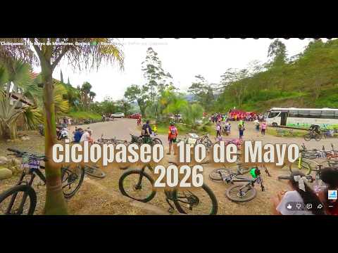 Ciclopaseo 1 de Mayo en Miraflores, Boyacá 🚵‍♂️ | Recorrido en GoPro por Colombia