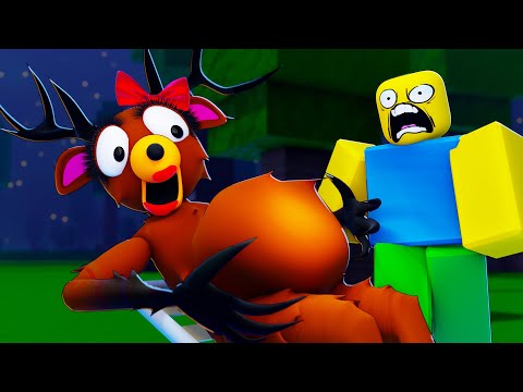 Saving a Deer Cost Noob a Lot - 99 Nights with the Deer (Official Music Video) - Roblox Animation
