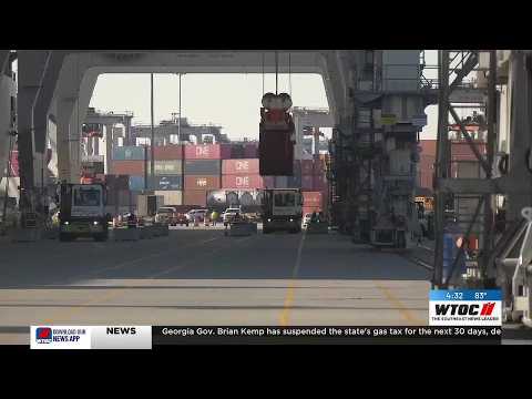 Georgia Ports $1.6B Ocean Terminal project reaches 60% ...
