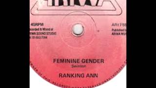Ranking Ann - Feminine Gender