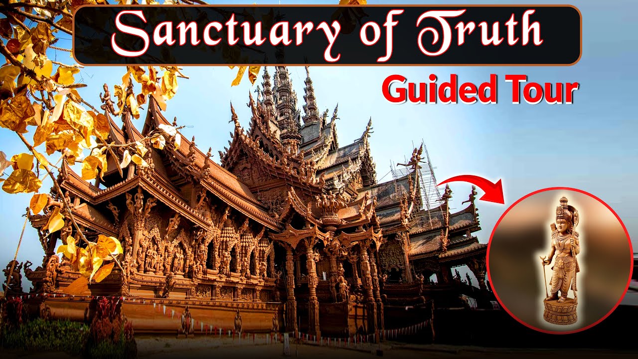 Experience the mesmerizing Sanctuary of Truth through a tourist's lens.
