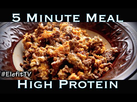 Food is Life #30 Ground Beef & Eggs! High Protein, Low...