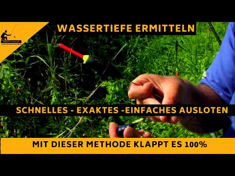 "MS TIEFENFINDER"----   SCHNELL, EINFACH, EXAKT DIE WASSERTIEFE FINDEN