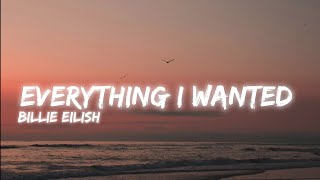 Billie Eilish - Everything I Wanted | [ Sped Up + Reverb ] | (Lyrical)