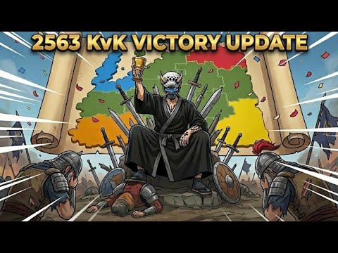 2563 IST SIEGREICH! Letztes KvK-Kartenupdate | Rise of Kingdoms