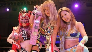 コズミック・エンジェルズ最上級トリオがよもやのアーティスト王座陥落！新王者組のネオ・ジェネシスはベルト総獲り宣言