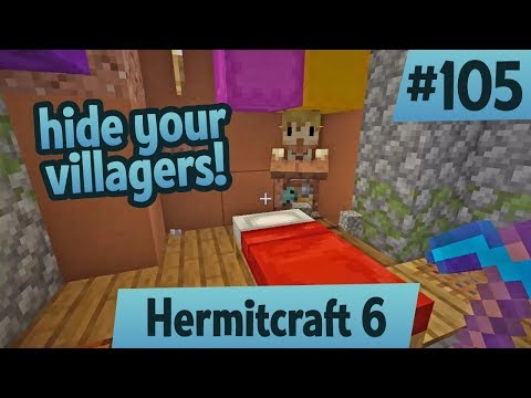 Hide your villagers! — Hermitcraft 6 ep 105