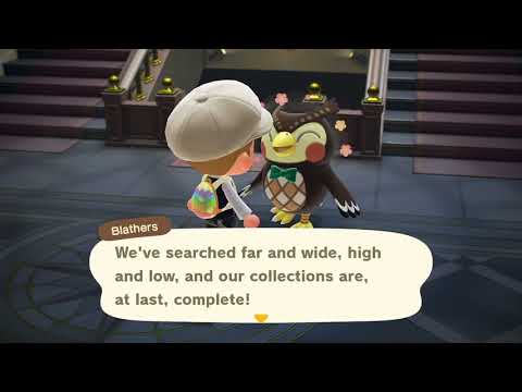 What happens when you complete the Museum in Animal Crossing: New Horizons?