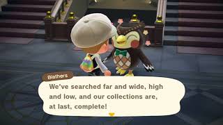 What happens when you complete the Museum in Animal Crossing: New Horizons?