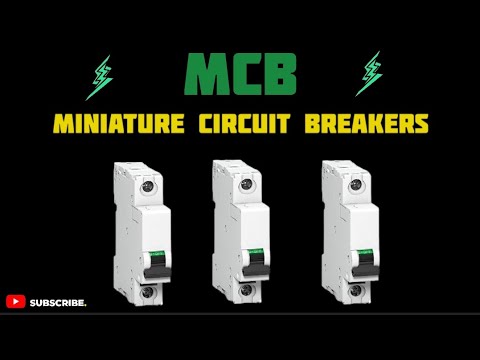 What is MCB | Miniature Circuit Breakers #mcb #electrical #electric