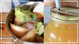 How To Make Meat Broth (for GAPs Diet & more)