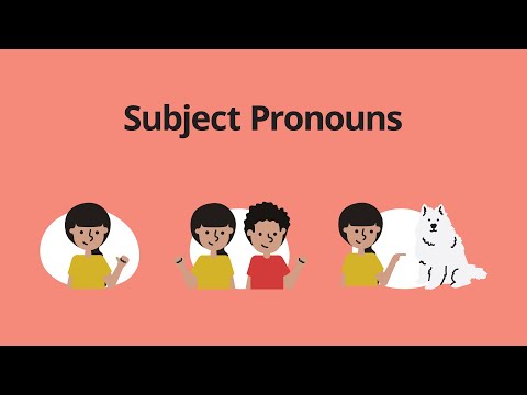 Subject Pronouns – English Grammar Lessons