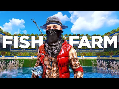 I Survived Solo Rust on a Fish Tea Farm for a Week