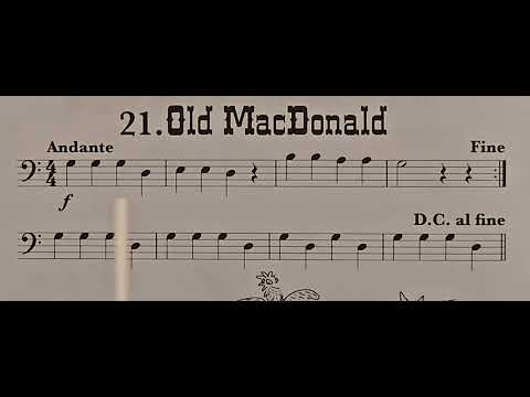 21 Old MacDonald piano accompaniment at rehearsal speed