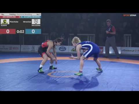 KLZ: Taybe Yusein (AKS Wrestling) - Weronika Maleszka (AZ Supra Brokers) - FW69