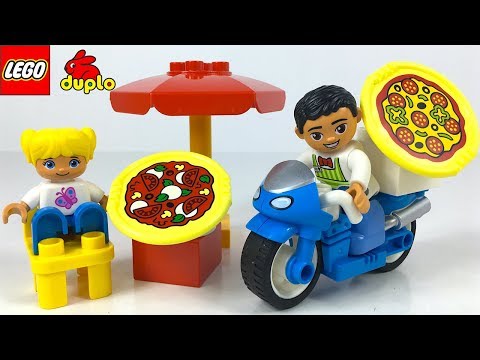 LEGO DUPLO PIZZERIA SPIELSET MIT RESTAURANT BACKOFEN UND WILDTIERE SPIELSET FOREST ANIMALS