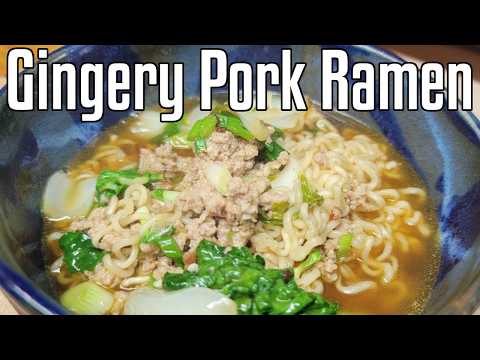 The Ultimate 20-Minute Pork & Bok Choy Ramen | Easy Winter Comfort Food