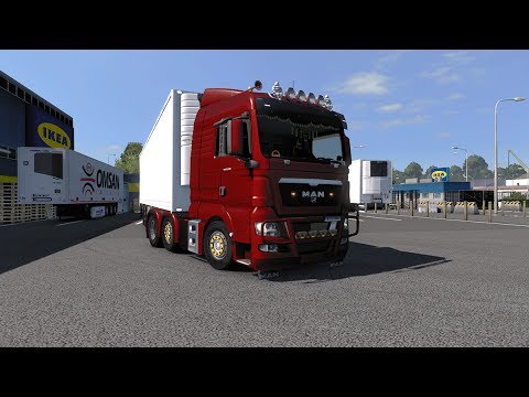Euro Truck Simulator 2 1.27 ProMod 2.16 Kalamar(S) - Kristiansand(N) Man TGX 2010 XLX