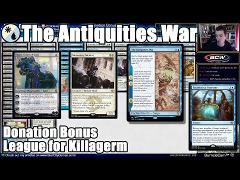 The Antiquities War (and Hockey Pucks) in Modern - Donation Bonus League for Killagerm