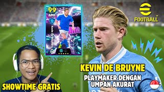 FREE SHOWTIME AGAIN! Kevin De Bruyne Efootball 2026 Mobile Indonesia Gameplay