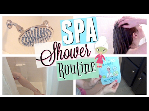 SHOWER WITH ME! | AT-HOME SPA SHOWER ROUTINE | MY PAMPER ROUTINE! Video