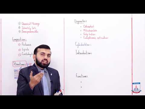 Class 9 - Biology - Chapter 4 - Lecture 5 Cell Membrane & Cytoplasm - Allied Schools