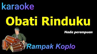 Download lagu OBATI RINDUKU - KARAOKE NADA WANITA  CANTIKA DAVINCA mp3