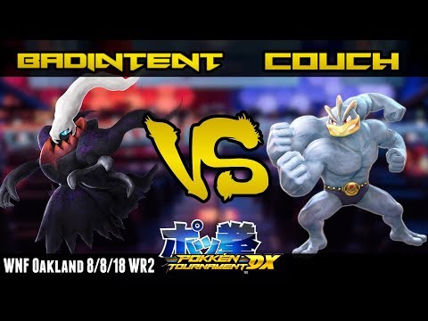 WNF Oakland | Couch (Machamp) Vs BadIntent (Darkrai) | WR2 Pokken Tournament DX