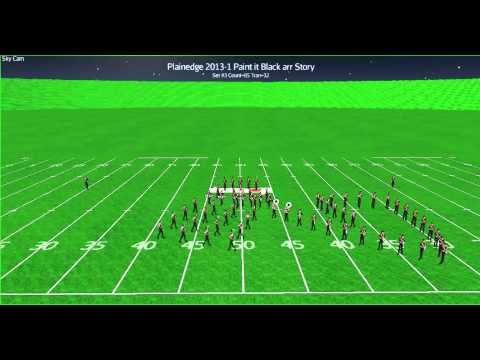 Plainedge 2013-1 Paint It Black arranged by Mike Story