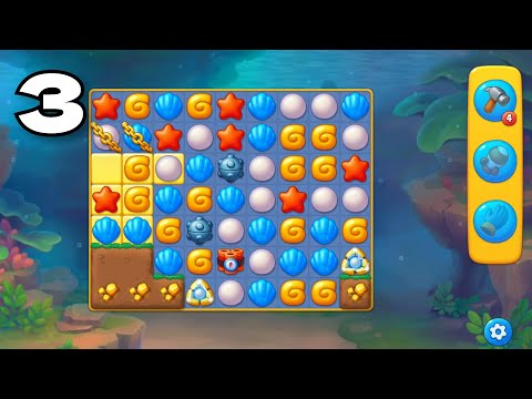 Fishdom - Gameplay Walkthrough Part 3 - Underwater Adventure (Android, iOS)