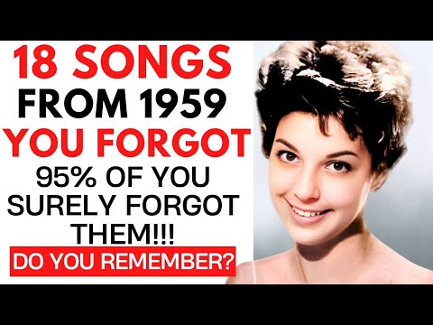 18 Forgotten One Hit Wonders From 1959 Now You REMEMBER!