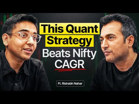 How a Quant Fund Manager Manages Risk & Beats Nifty | Ft.Rishabh Nahar | MastersInOne | EP - 67