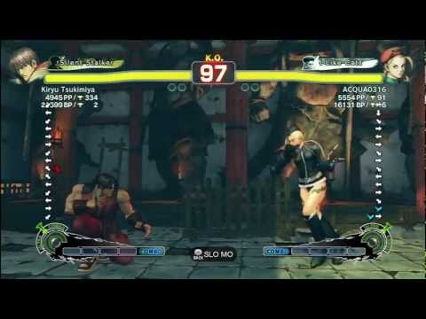 Kiryu Tsukimiya ( Guy ) vs ACQUA0316 ( Cammy ) SSF4AE 2012