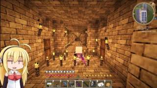 【Minecraft】ゲリラクラフト 周囲に防衛線を築き地雷を張り巡らせるんだpart29