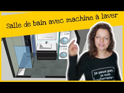 Salle De Bain Avec Machine A Laver