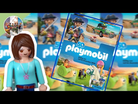 Playmobil Katalog 2024 / zweites Halbjahr / Juni - Dezember / Playmobil Jahresdorf