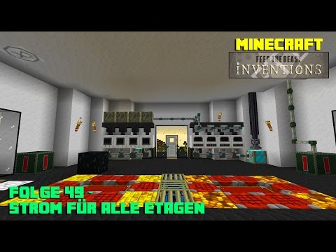 FTB Inventions S01E049 - Strom für alle Etagen - Minecraft - Deutsch German