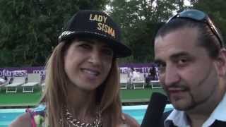 Lady Sisma DJ Saluta da Mondo Fitness Roma con Kristian TJ
