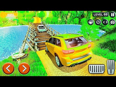 Hill Climb SUV Car Drive Simulator - Offroad Jeep Hammer Mountain Driving - Android GamePlay English