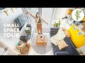 Small Apartment Tour - Life in a Beautiful 470 ft² Perfectly Sized Space