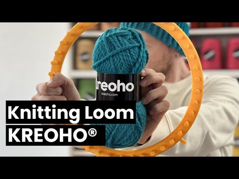 Video tutorial on how to knit with a loom