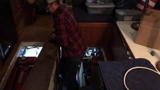 Albin 36 Fuel Tank Removal